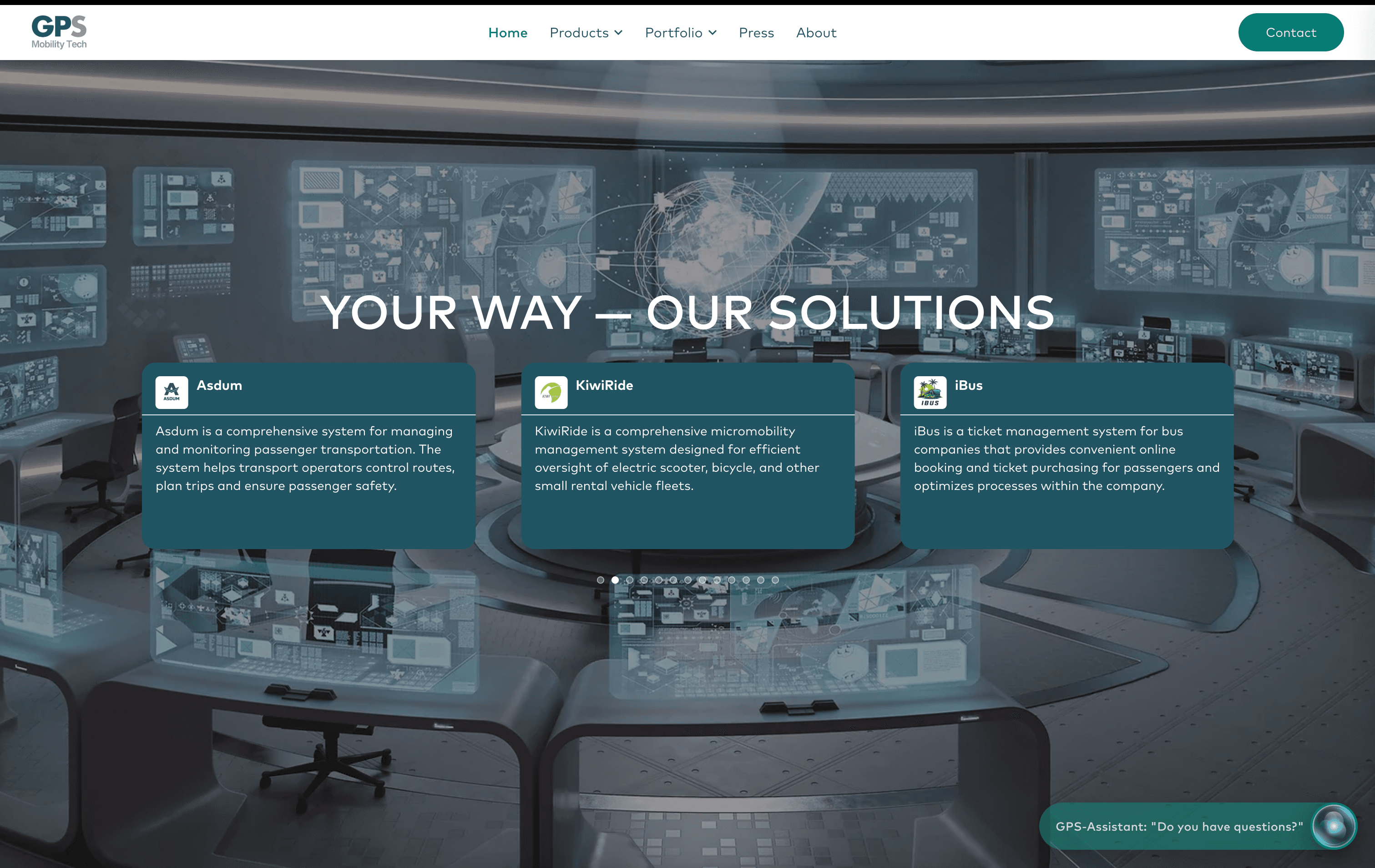 GP Solutions – Corporate Website